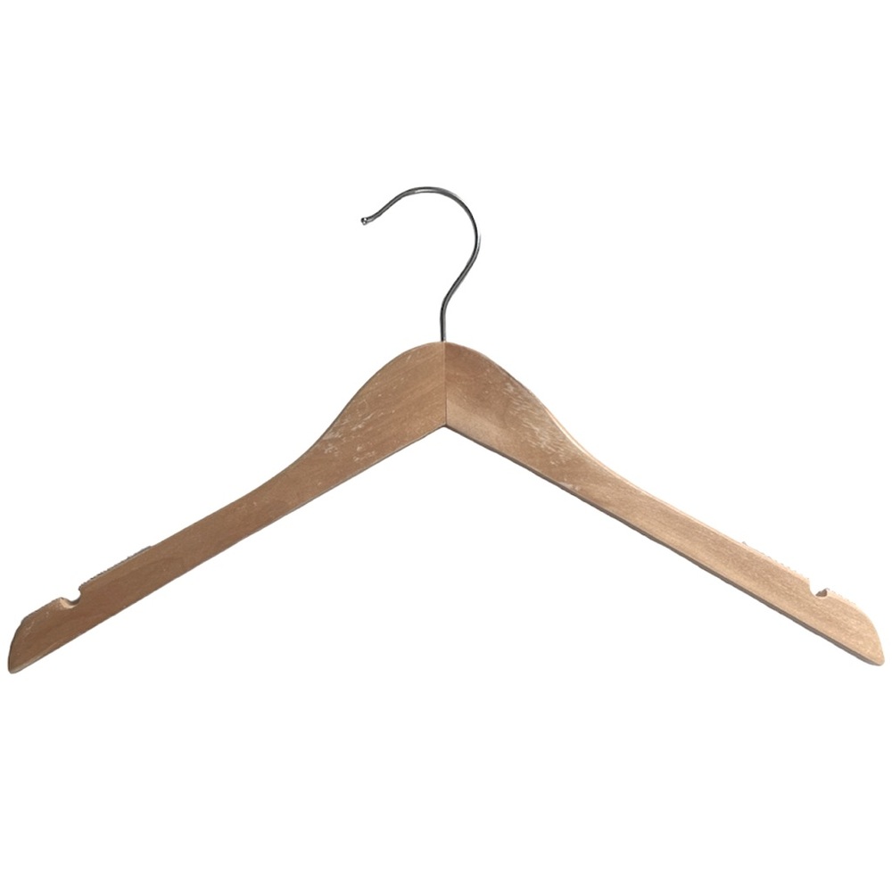 Bundle of 4 Wooden Hangers